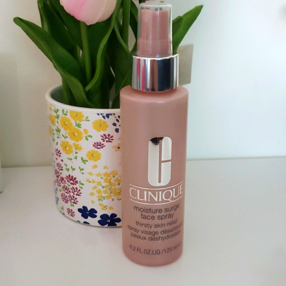 Clinique Moisture Surge Face Spray Thirsty Skin Relief Full-Size 4.2 oz